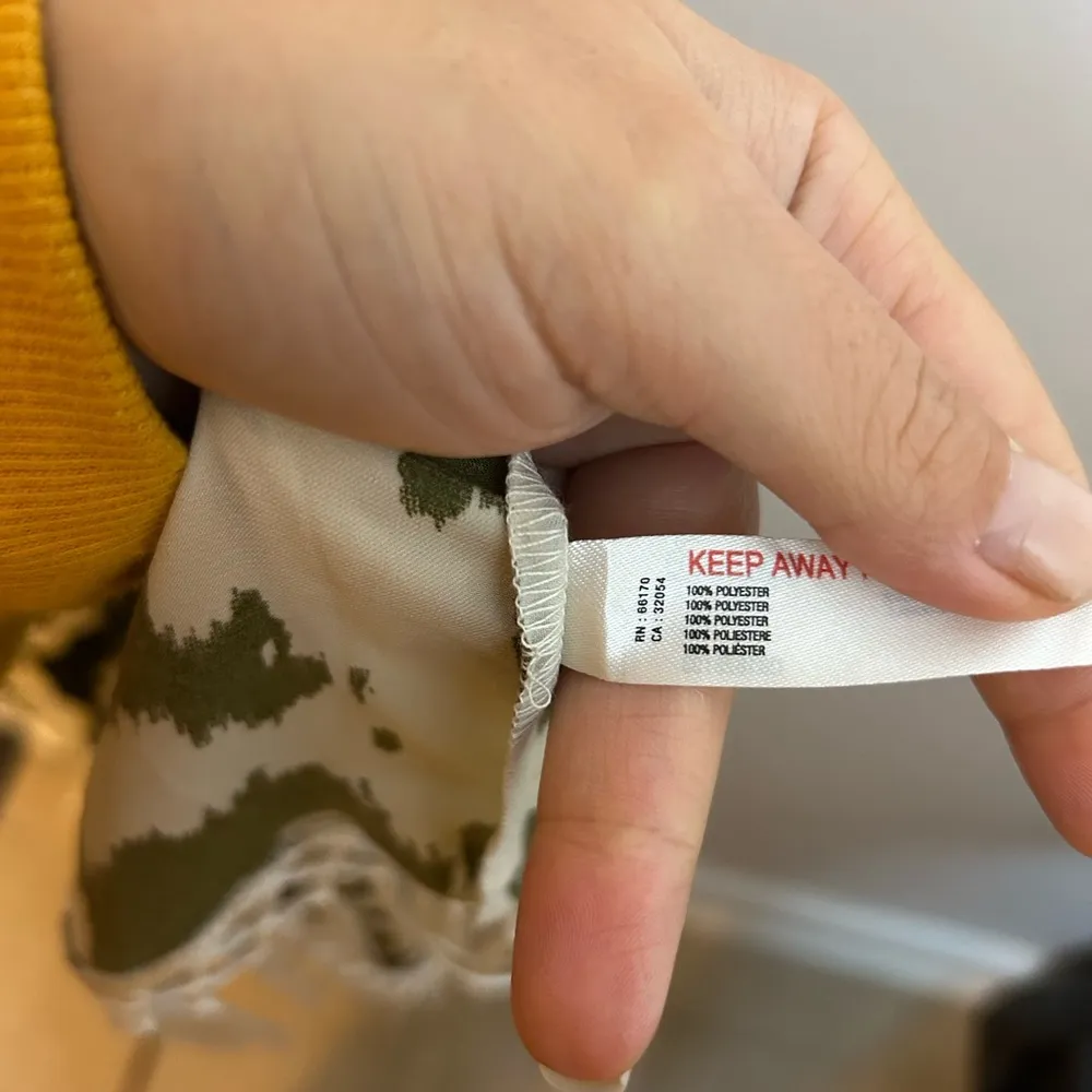 Anthropologie Cowl Halter Neck Fringe Wrap Dress - Image 5