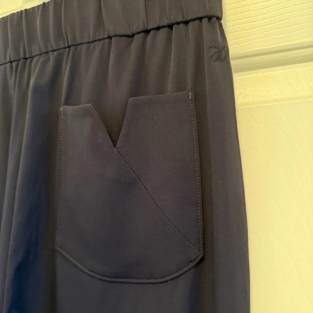 Aday Ice Pop Dress Pants Size Small Black Straight Leg High Rise Ankle Length - Image 4