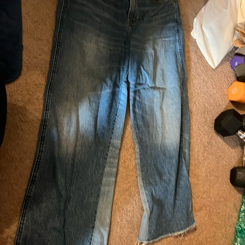 Abercrombie cropped raw hem ankle jean 29 - Image 5