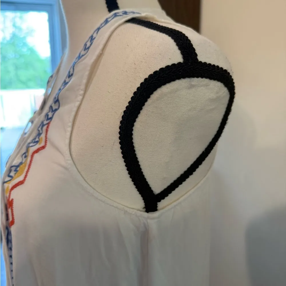 Flying Tomato | White Embroidered Dress - Image 3