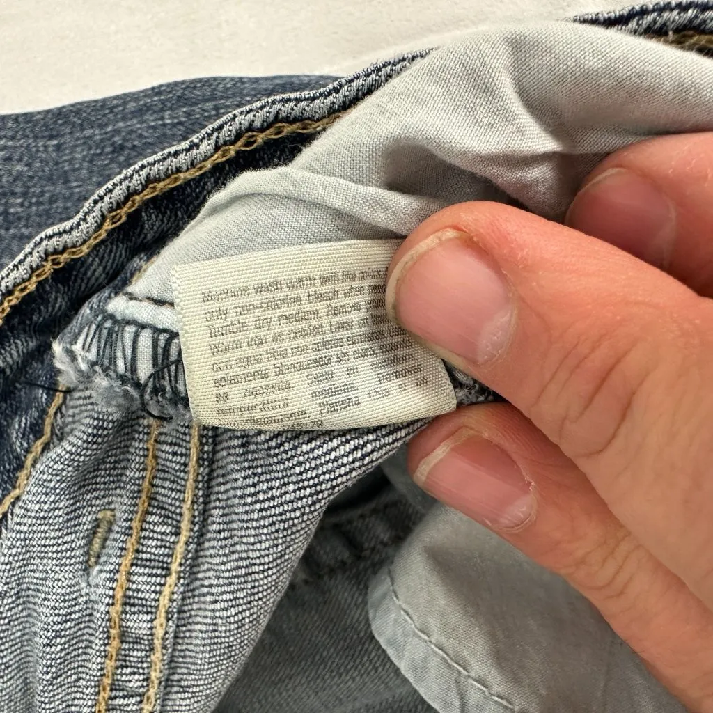 St. Johns Bay Stretch Bootcut Jeans Womens Size 16 Blue Denim Cotton Blend - Image 7