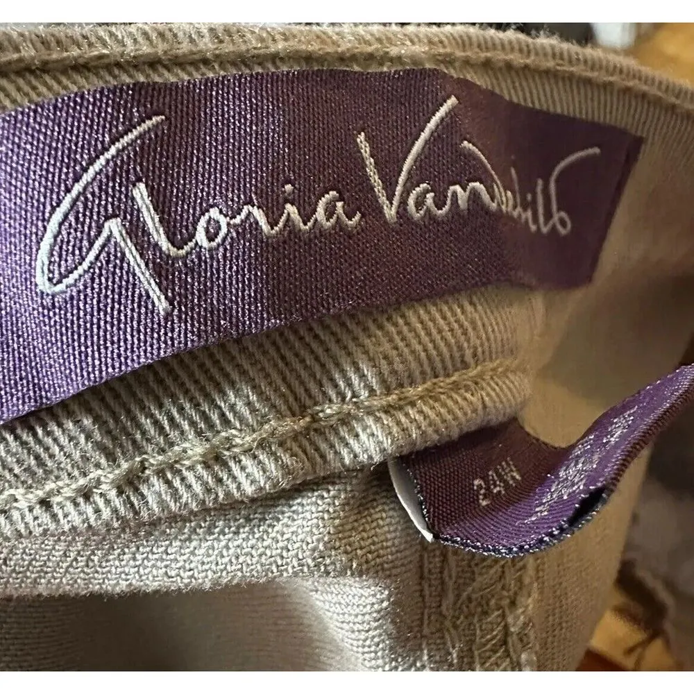 NWT Gloria Vanderbilt Amanda 24W Tapered Leg classic Fit‎ Mid-rise Jeans - Image 6