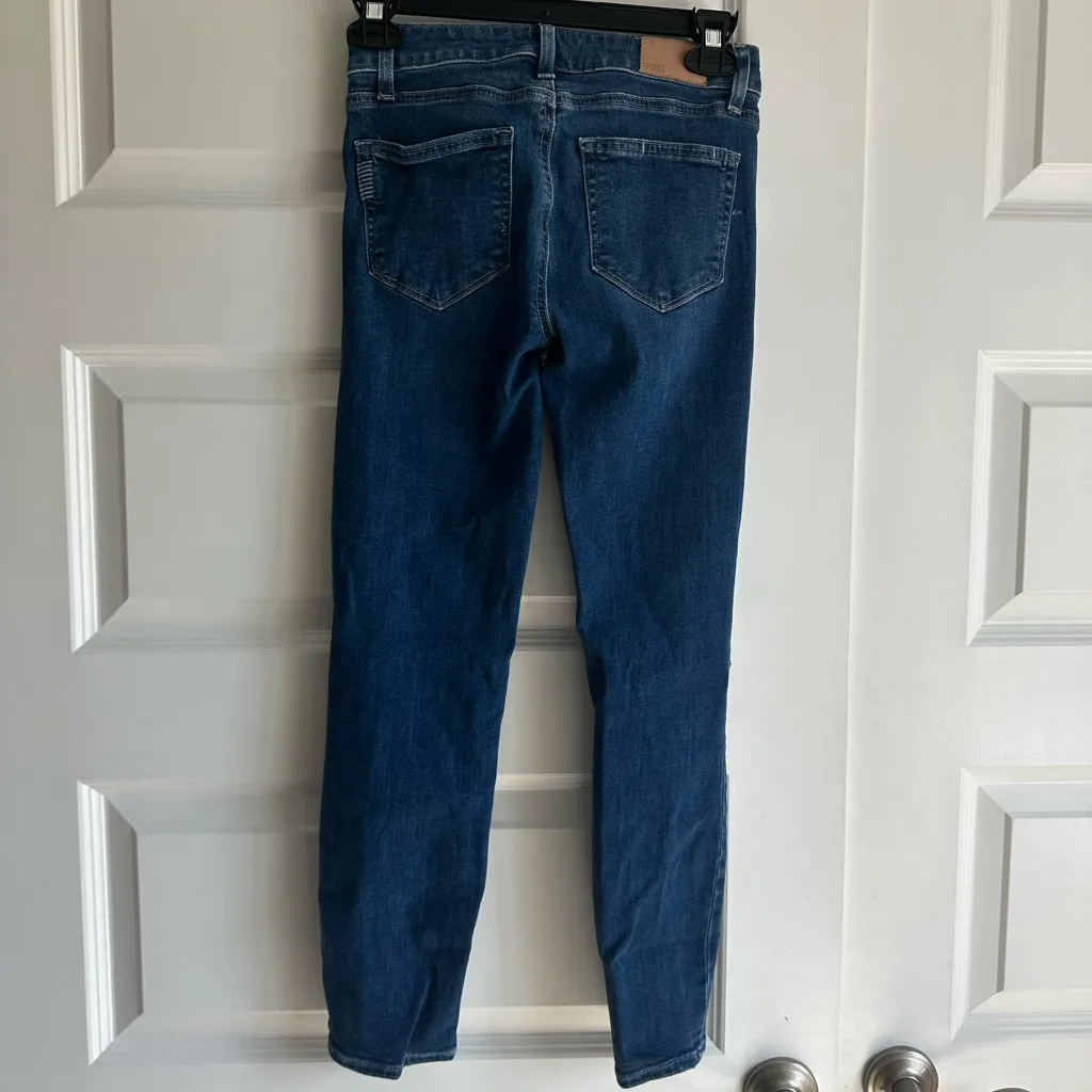 PAIGE Verdugo Skinny‎ Jean Denim Jeans 24 - Image 2