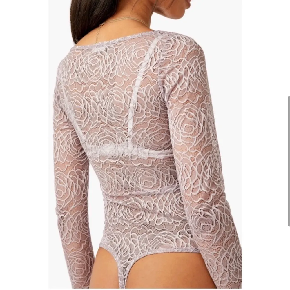 Free People In My Head Sheer Lace Bodysuit New With Tags - Image 2