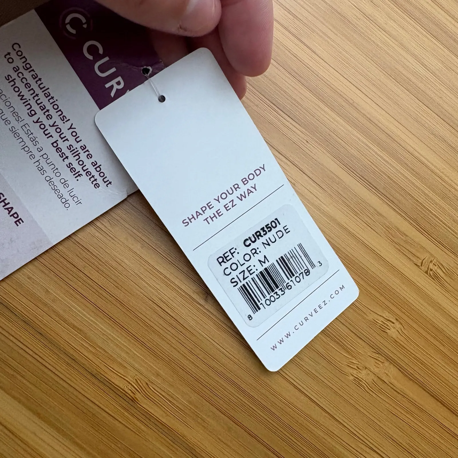 Shapermint Curveez Medium Nude Incredibly Slimming Cami Tank Top Compression Tan - Image 6