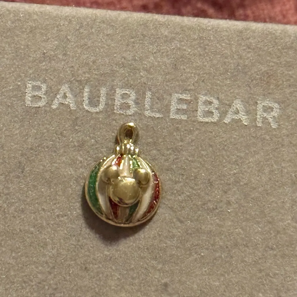 Disney x BaubleBar Holiday Christmas Winter Mickey Stud Earrings Set, 3 pcs - Image 5