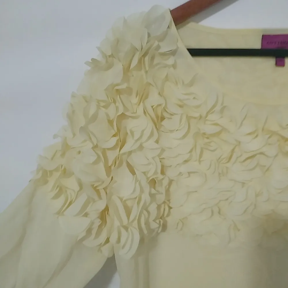 Anthony Studio 10 Yellow Frill Tank Overtop Set - Image 5