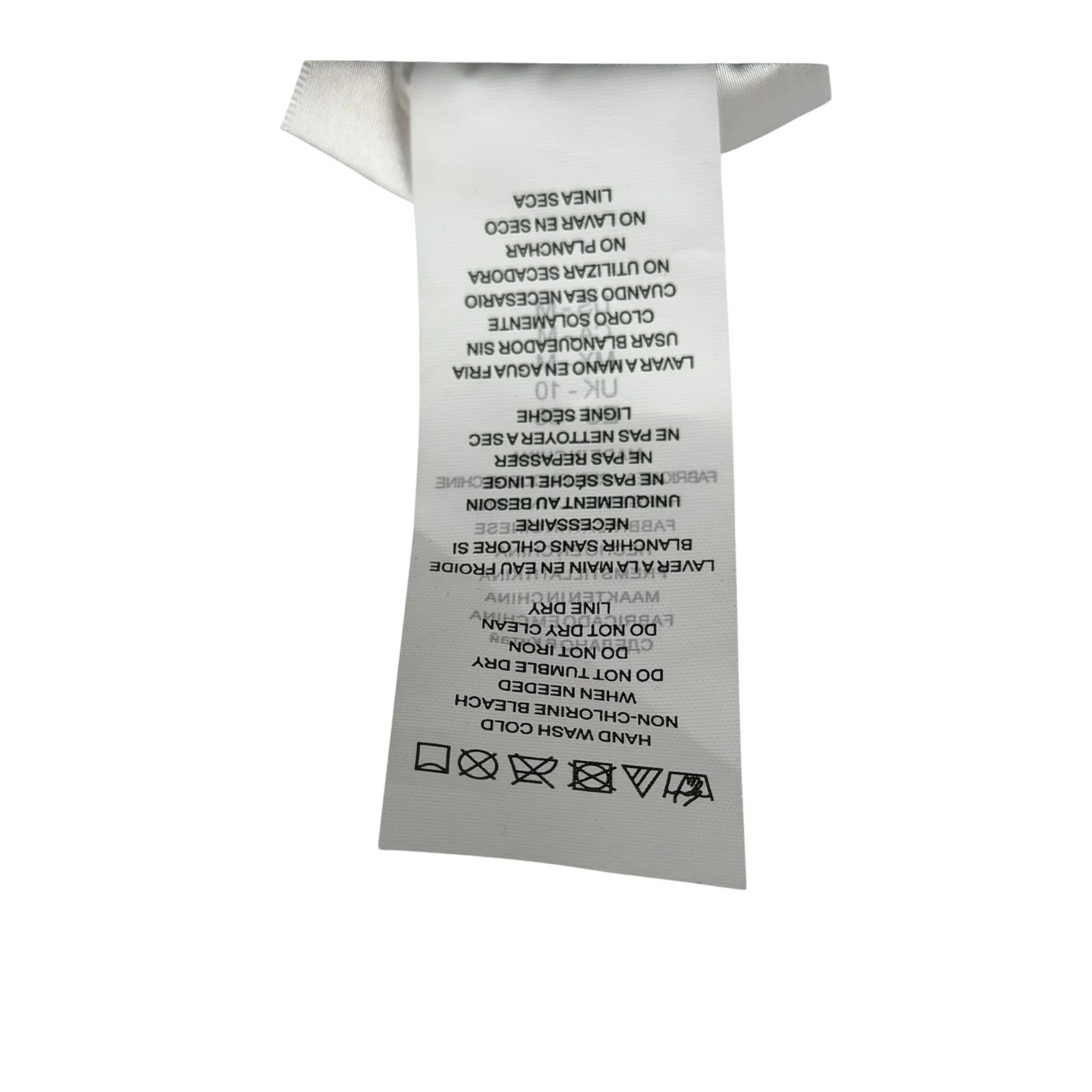 LA BLANCA M Prism Bloom Off Shoulder Mini Dress Swim Coverup Beach Tropical - Image 7