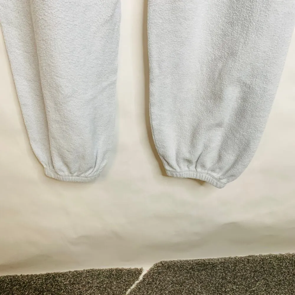 Wildfox Pale Blue Fleece Joggers Sweatpants Loungewear Sz Medium - Image 8