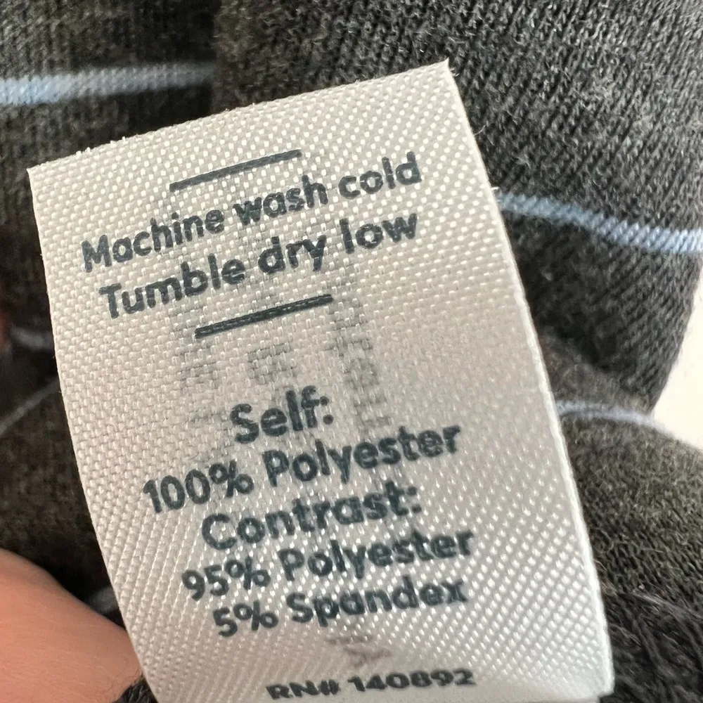 Marine Layered striped grey pullover hoodie size M/L - Image 6