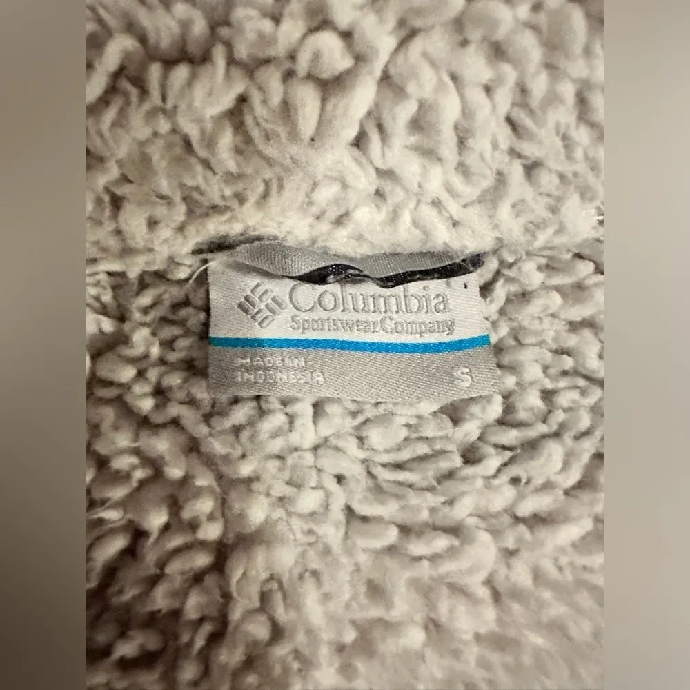 cream Fast Beauty Fleece Women's Full Zip Jacket size S - Image 7