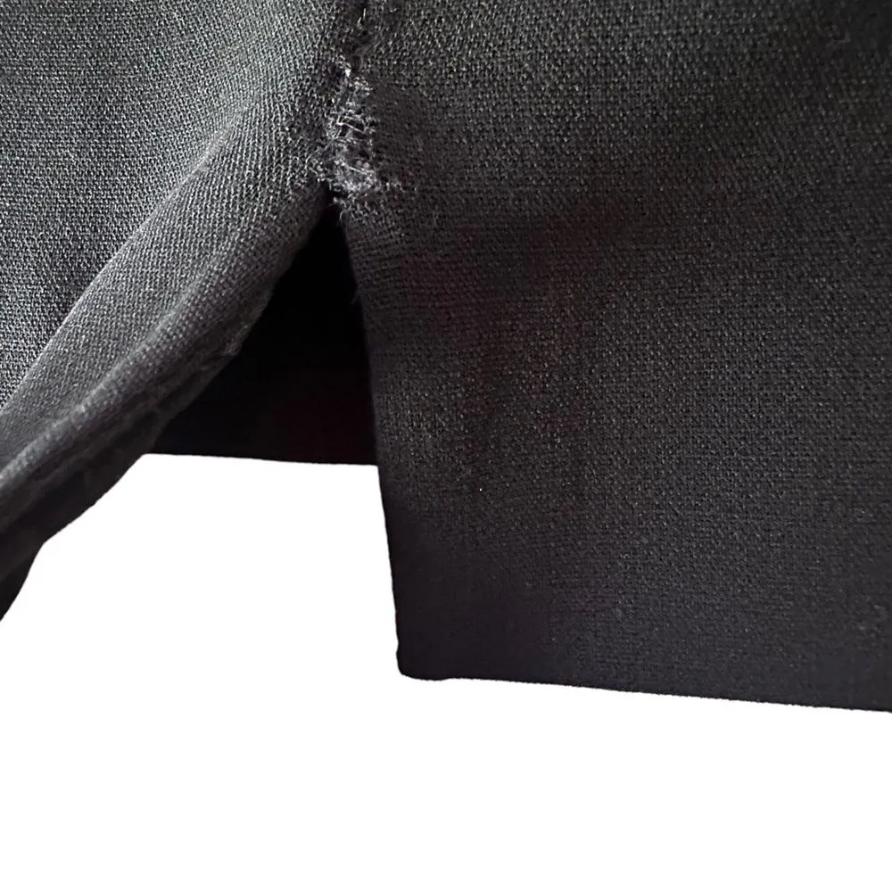 Bergdorf Goodman Black Pencil Straight Skirt‎ Size 8 Minimalist Quiet Luxury - Image 6