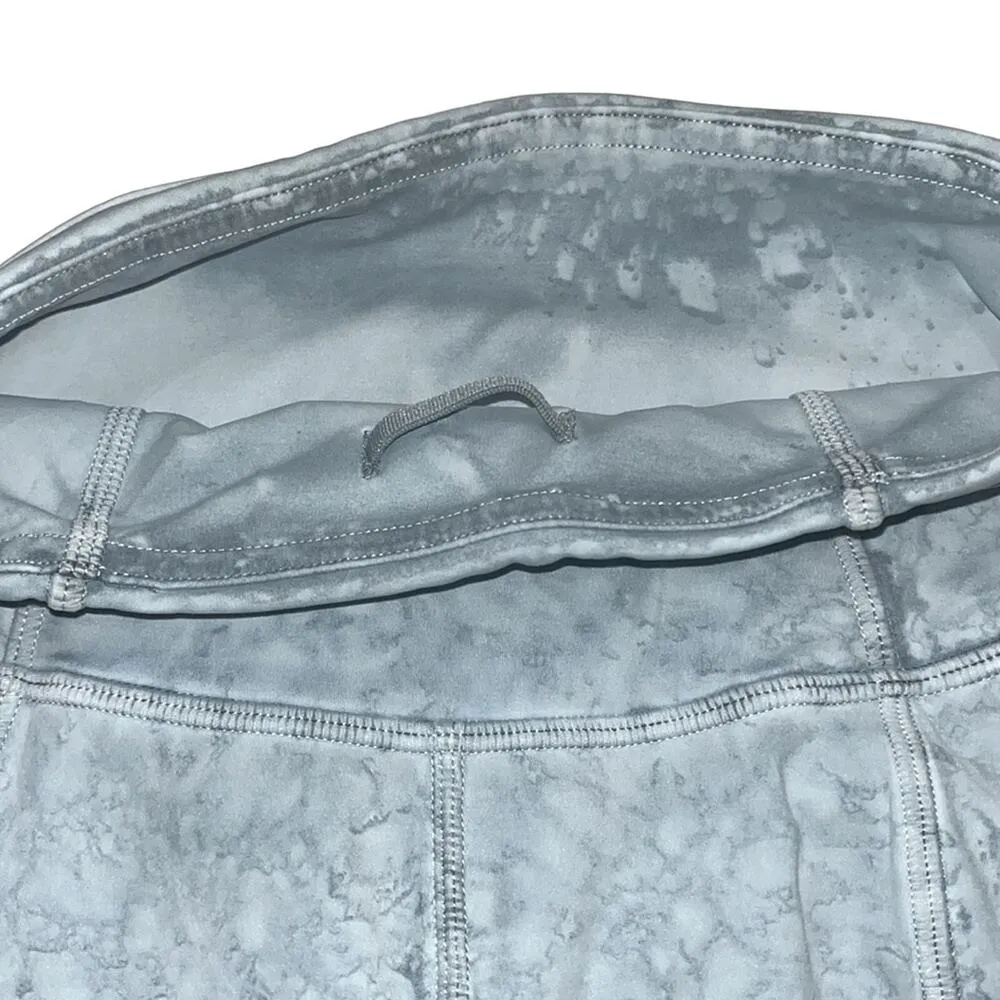 Lululemon Bike Shorts Fast and Free High Rise 10” Women's 0 Splatter Dyed - Image 4