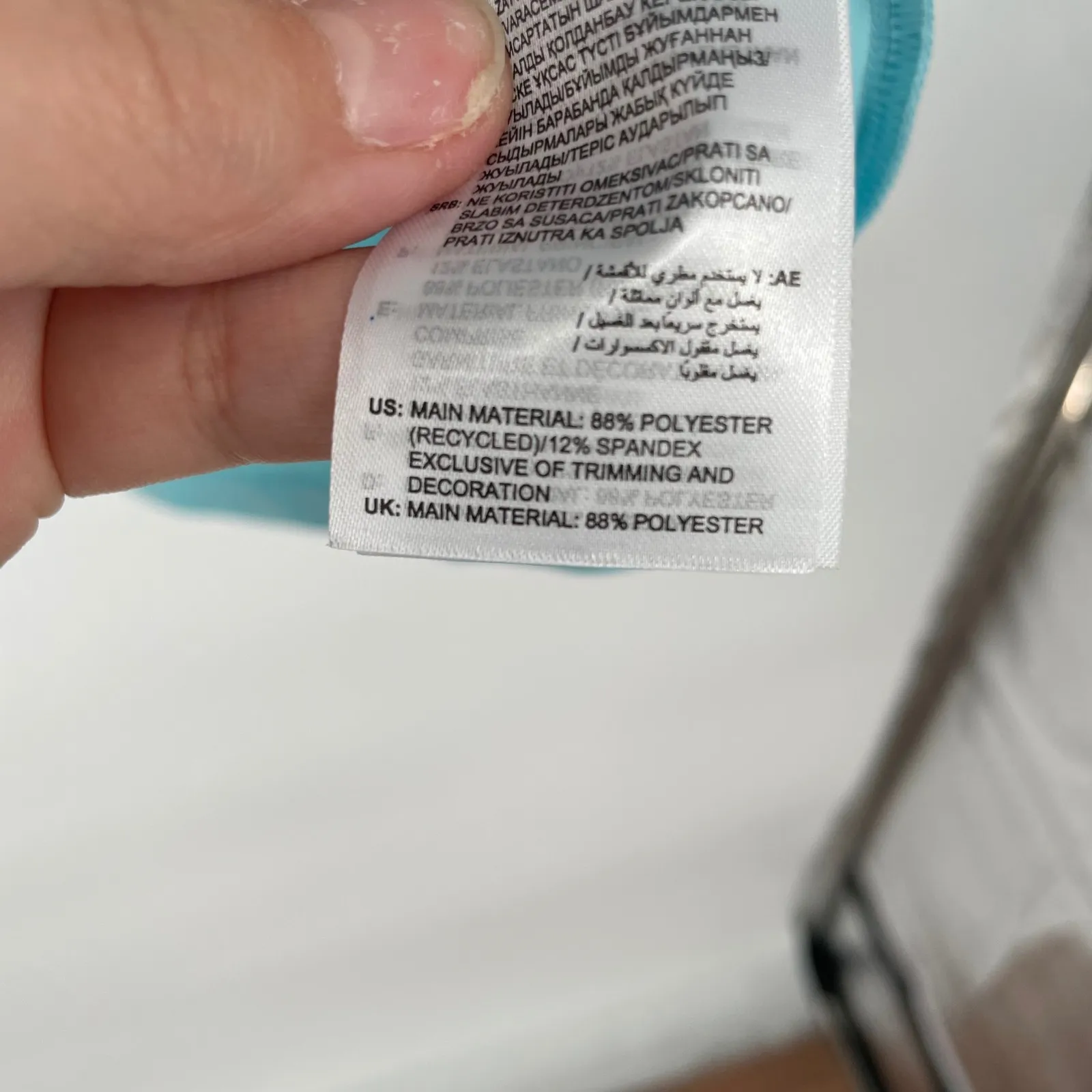 Adidas Womens Golf Shirt Sz S Light Blue Sleeveless Quarter Zip Athletic Polo - Image 6