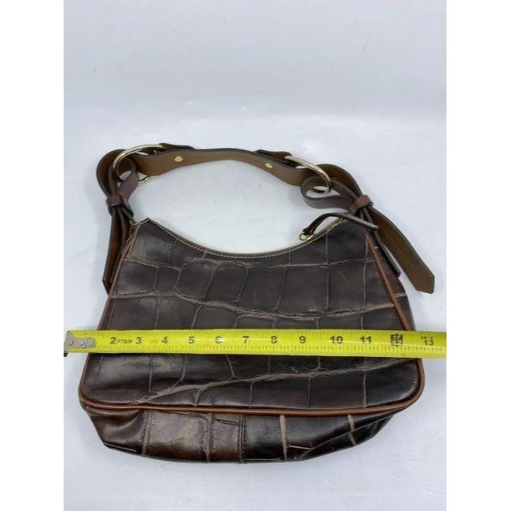 dooney and bourke animal print handbag small brown - Image 3