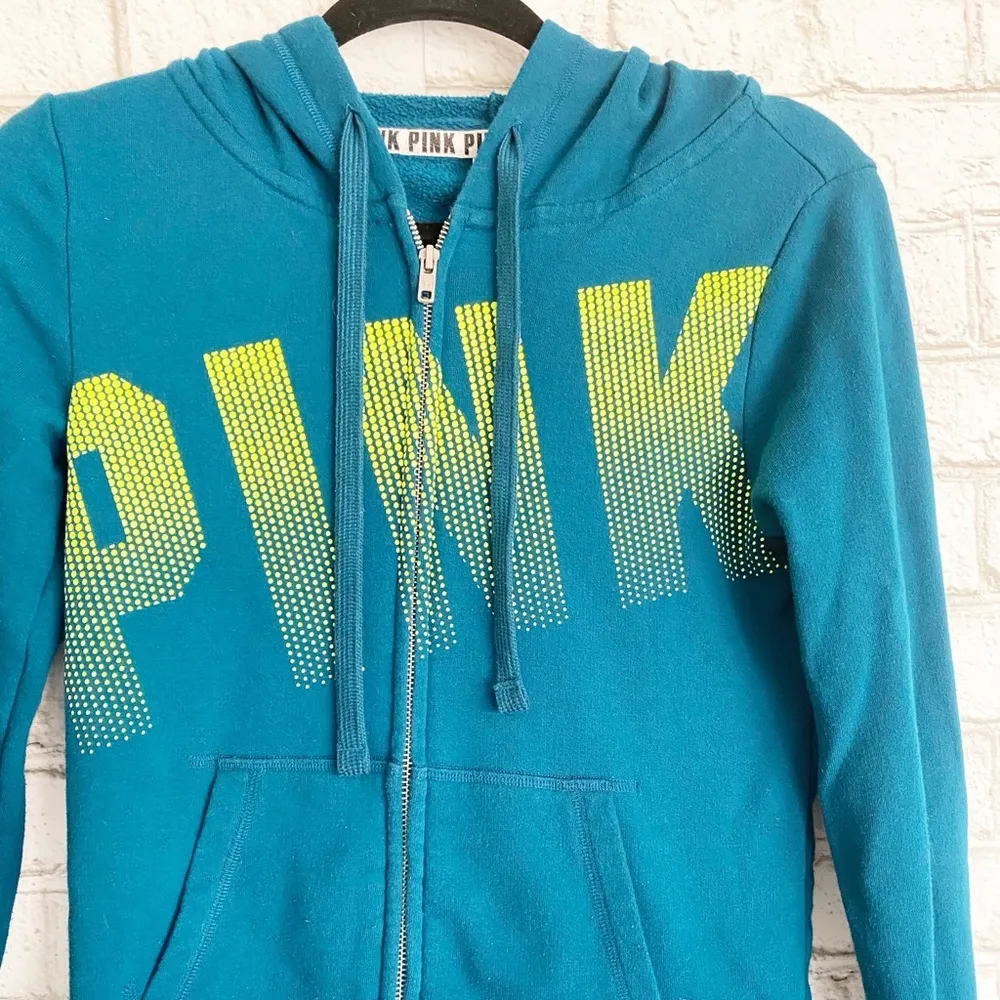 Pink by Victoria Secret Full Zip Hoodie XS - Image 2