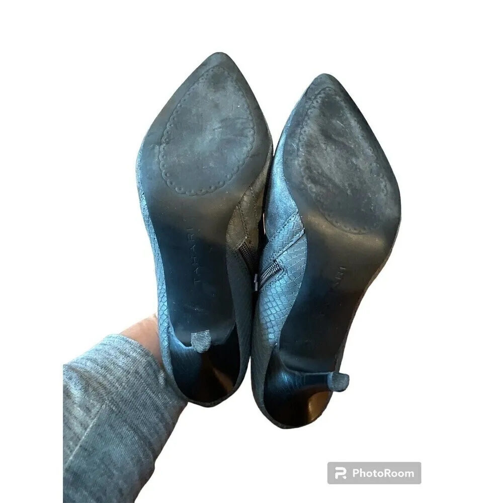 Tahari Bea Gray Heels Sz.6.5 M - Image 6