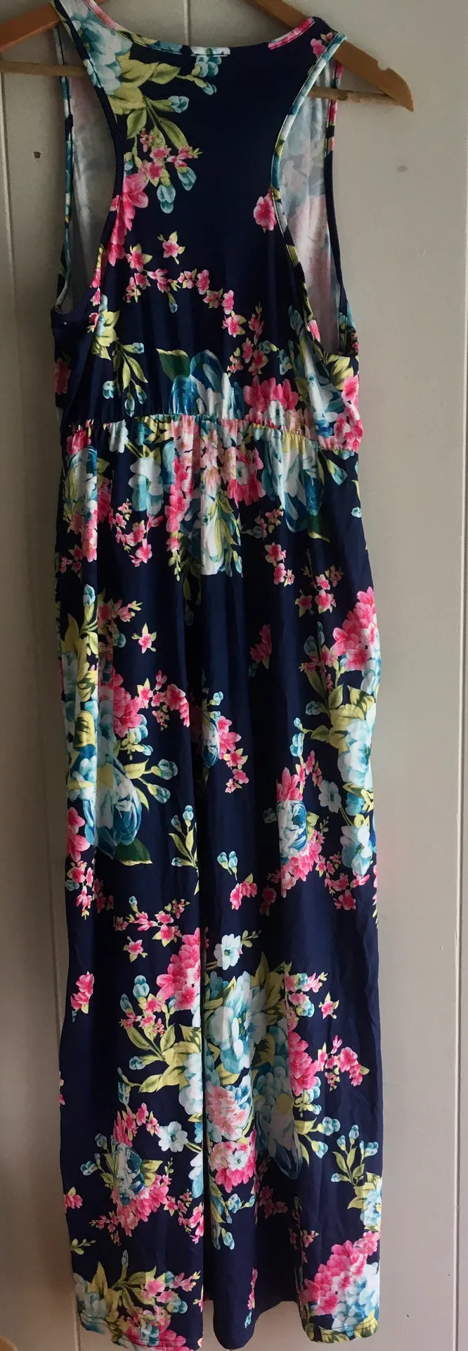 Floral Maxi Dress, Large Multi - Image 4