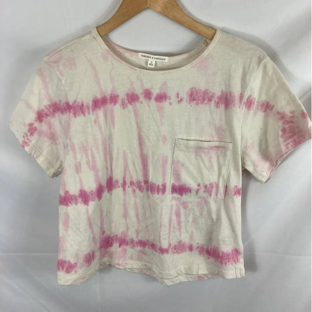 Threads 4 Thought NWT  tie dye tee Size small - Image 3