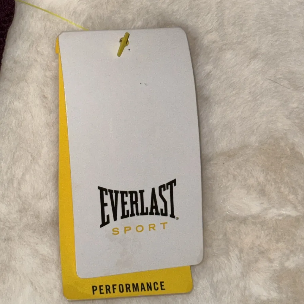 Everlast Activewear Seamless Sports Bra Racerback Burgundy Women’s S Small - Image 7