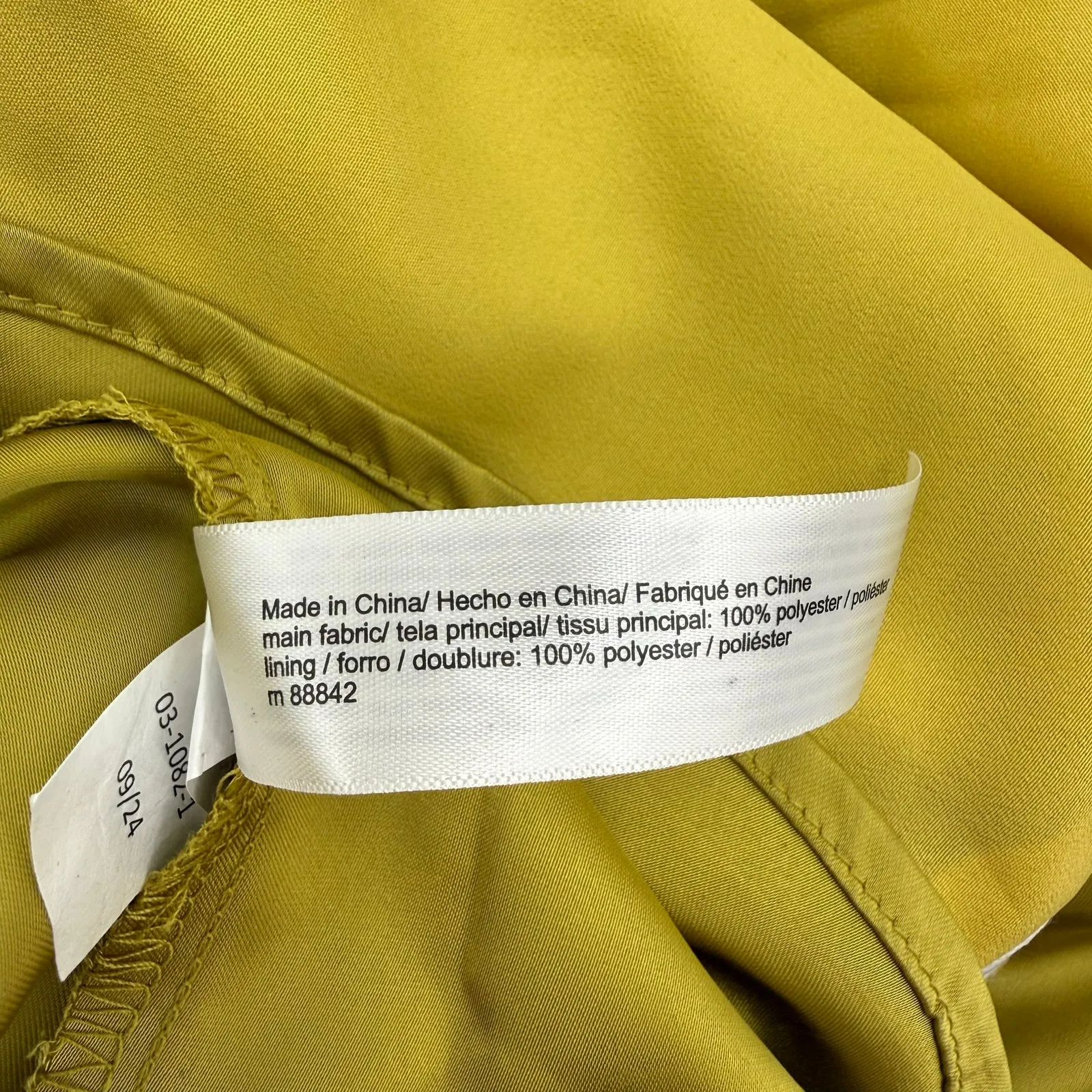 ELOQUII Dress SZ 14 Halter Neck Satin Maxi NWT Warm Olive Chartreuse Plus Curvy - Image 15