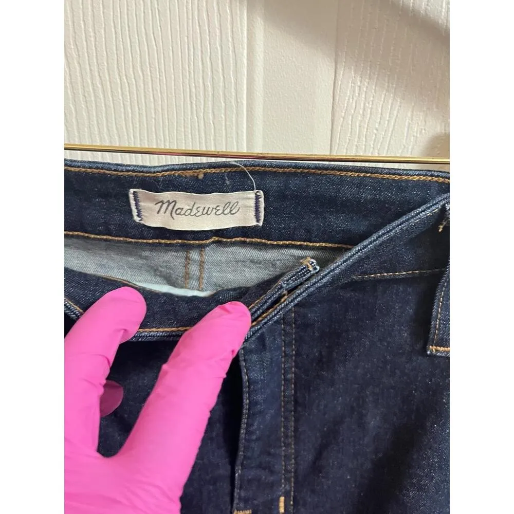 Madewell Womens Size 34S Jeans Curvy High-Rise Skinny Classic Preppy Capsule - Image 5