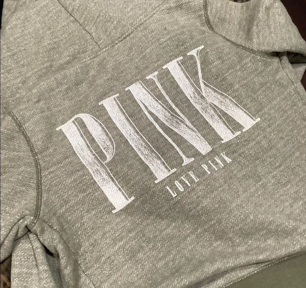 PINK BY VICTORIAS SECRET FULL ZIP HOODIE - Image 9