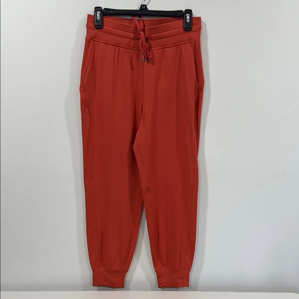 Lululemon Ready to Rulu High Rise Jogger 7/8 Length Red Rock Size 6 EUC - Image 3
