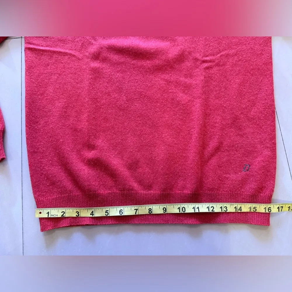 Dondup Sweater Cashmere Merino Wool lamb elbow leather patch Size L man Brown Size L - Image 11