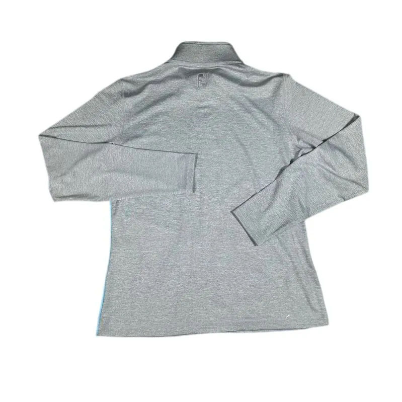 Footjoy Athletic Full Zip Jacket Workout Running Track Performance blue/gray‎ - Image 6