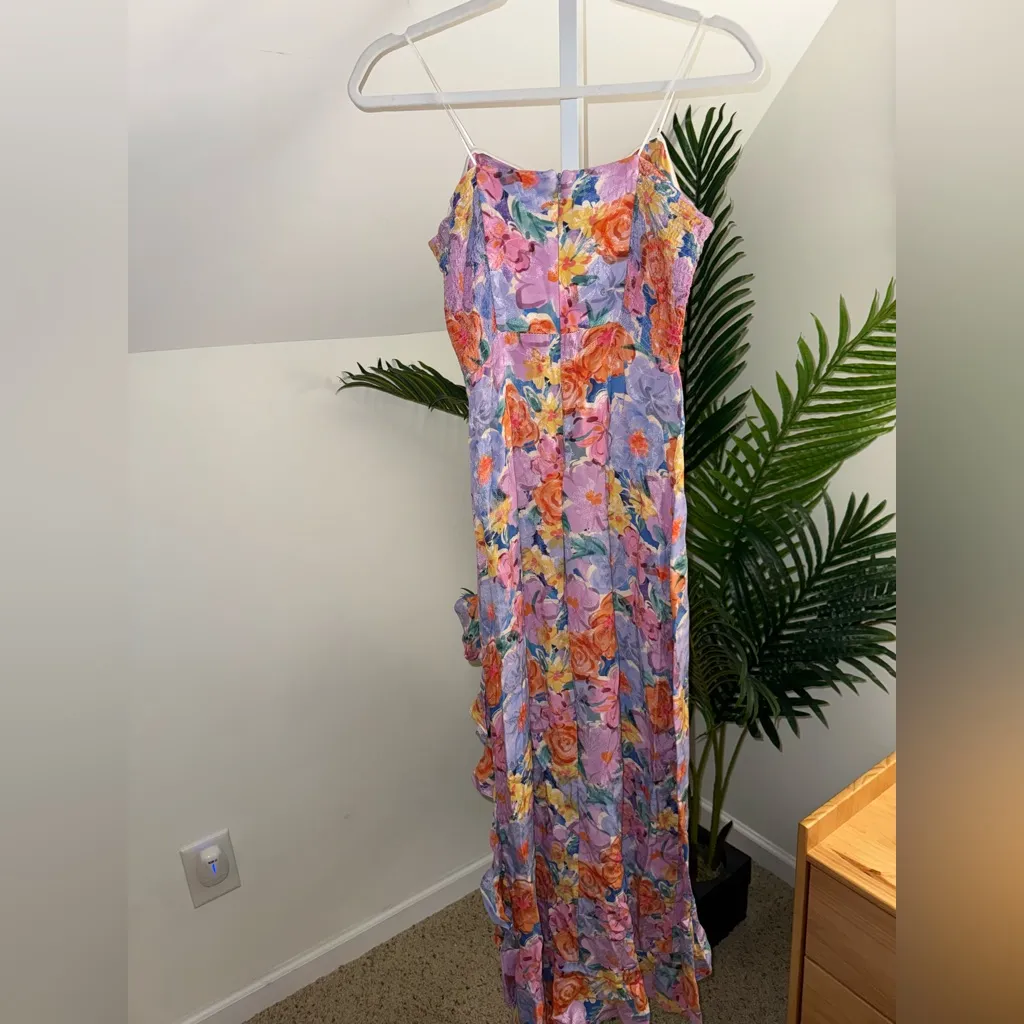 AMANDA UPRICHARD AMALIA STRAPLESS GOWN‎ BLOSSOM FLORAL - Image 7