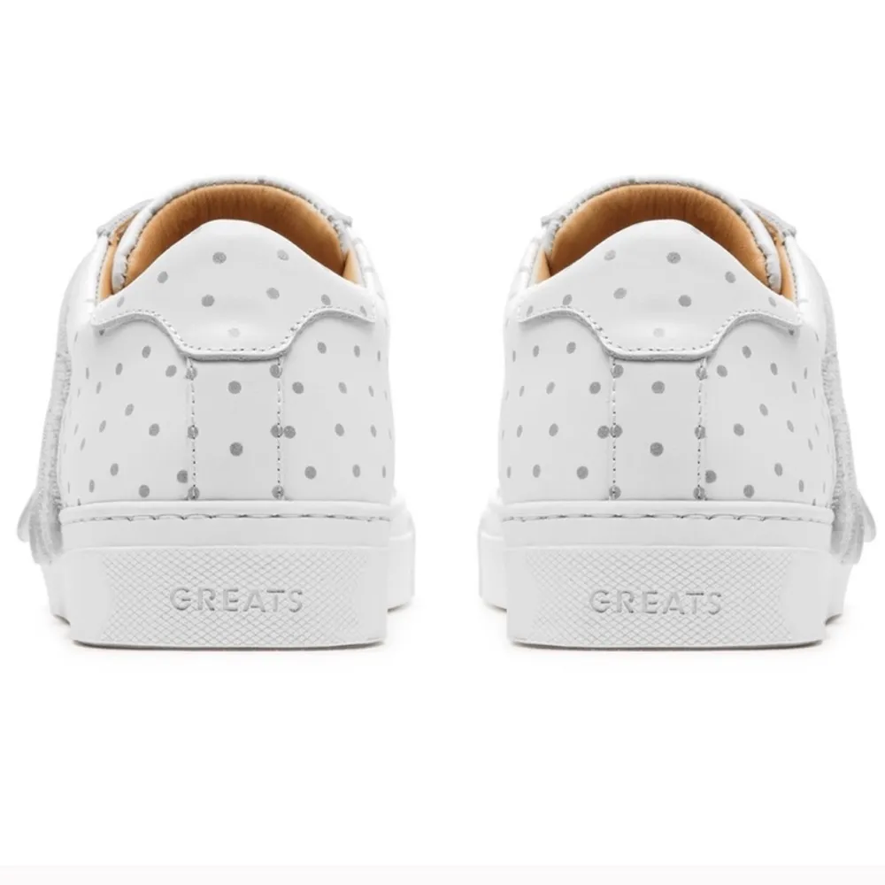 Nick Wooster x GREATS | Women’s Velcro Royale White Size 8.5 - Image 4