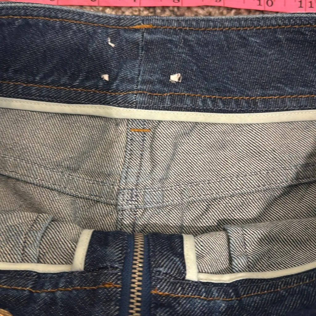 Tanya Taylor Jemma Pant High Waist Wide Leg Flare Denim  Jean NWOT - Image 9