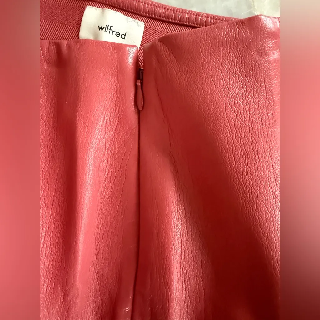 Aritzia Wilfred Cinder Red Mini Skirt - NWT! - Image 7