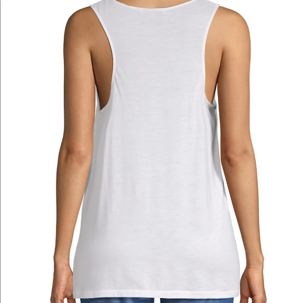 Helmut Lang Scoop Neck Tank Top Nude - Image 3