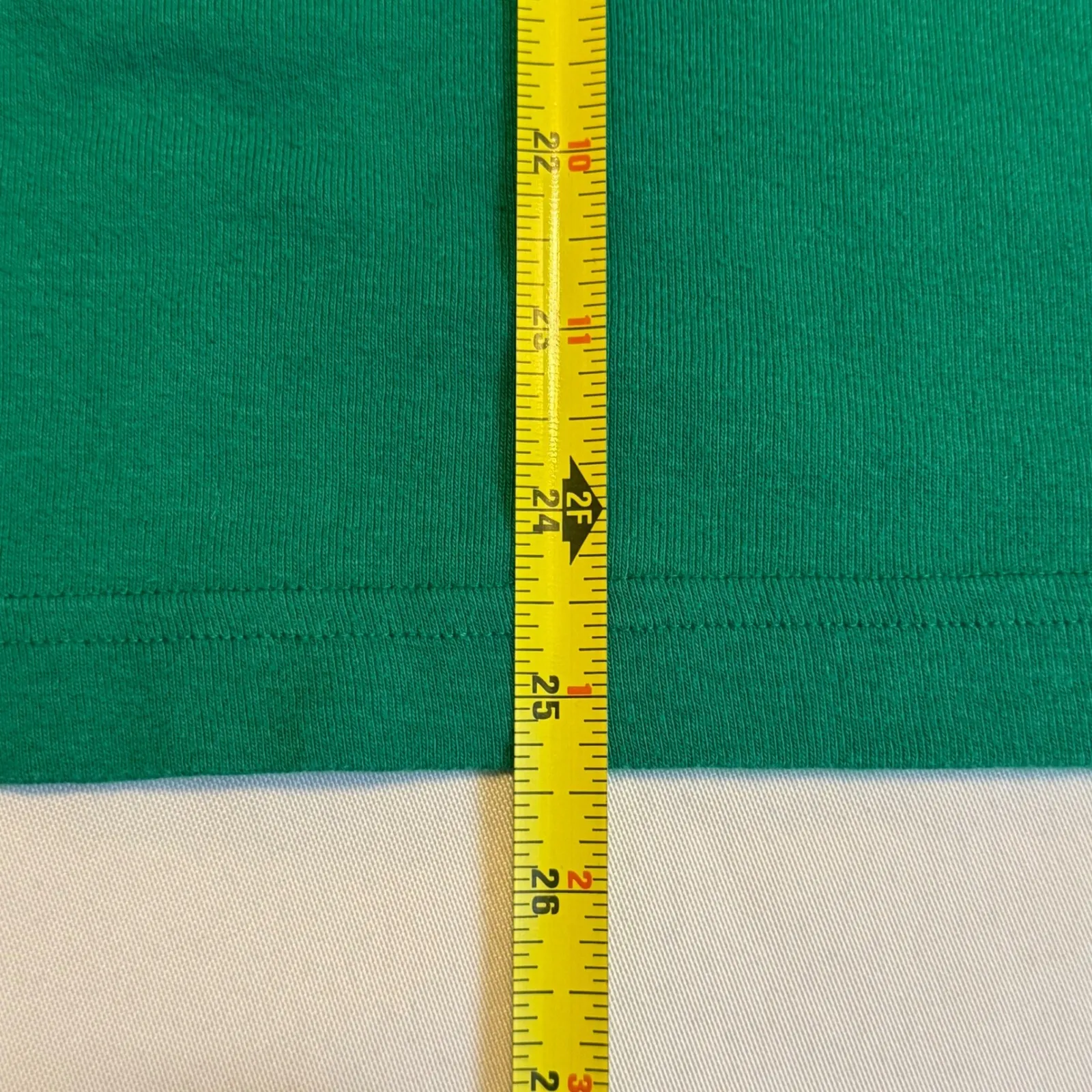 Christmas Daddy Pajama Set Green Long Sleeve Top Striped Pants Women Sz M Size M - Image 5