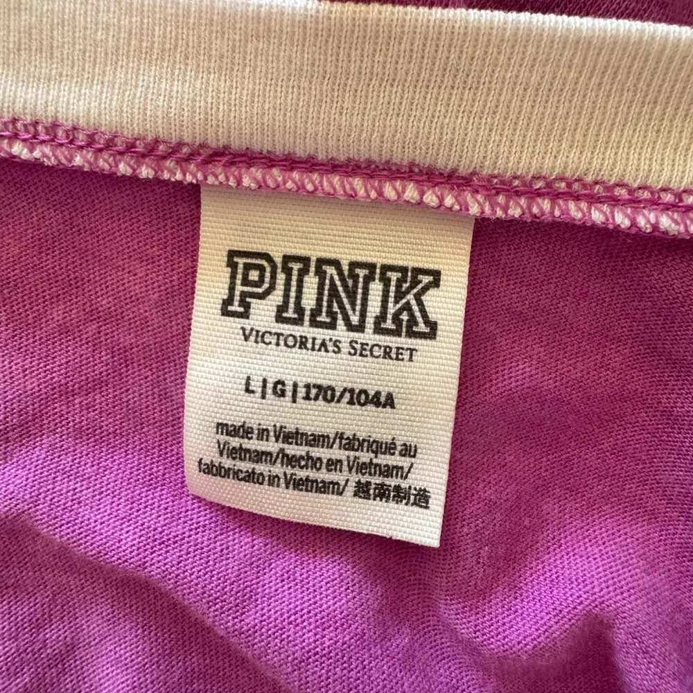 Victoria’s Secret PINK Short Sleeve V Neck Shirt Top - Image 4