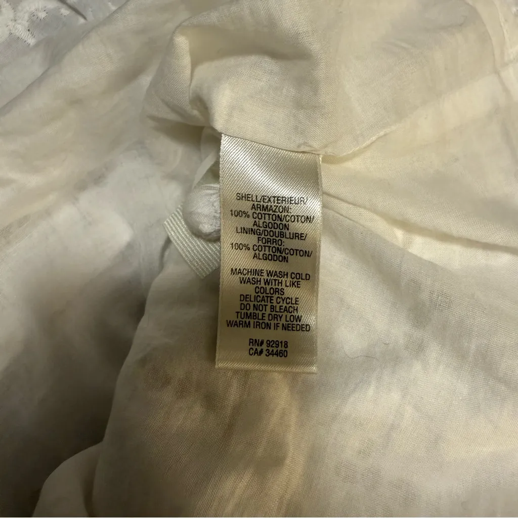 Like New Vintage Juicy Couture Eyelet Dress - Image 4