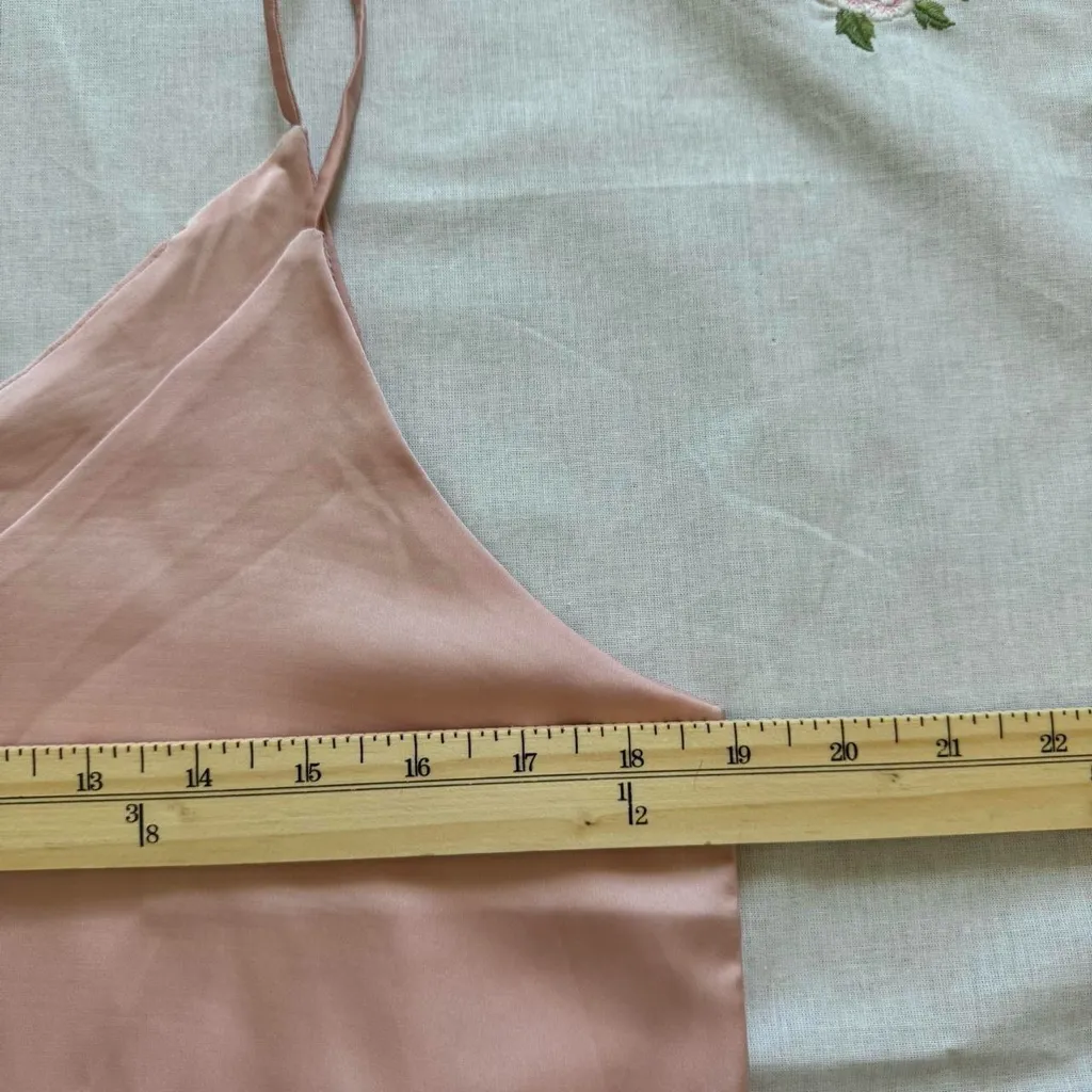 ⟡ pink satin cami top (women’s xl) ⟡ - Image 2