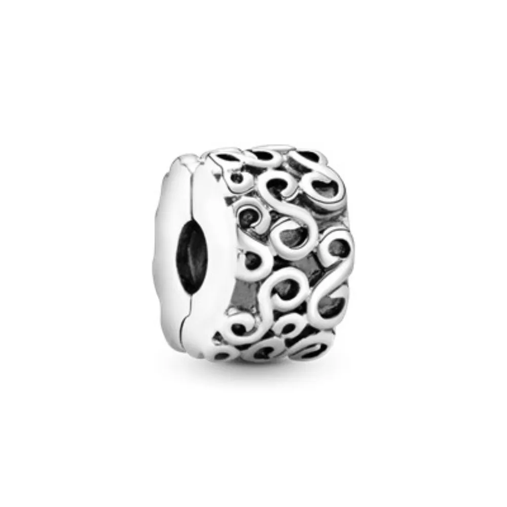 PANDORA Sterling Silver S Clip - 790338 - Image 6