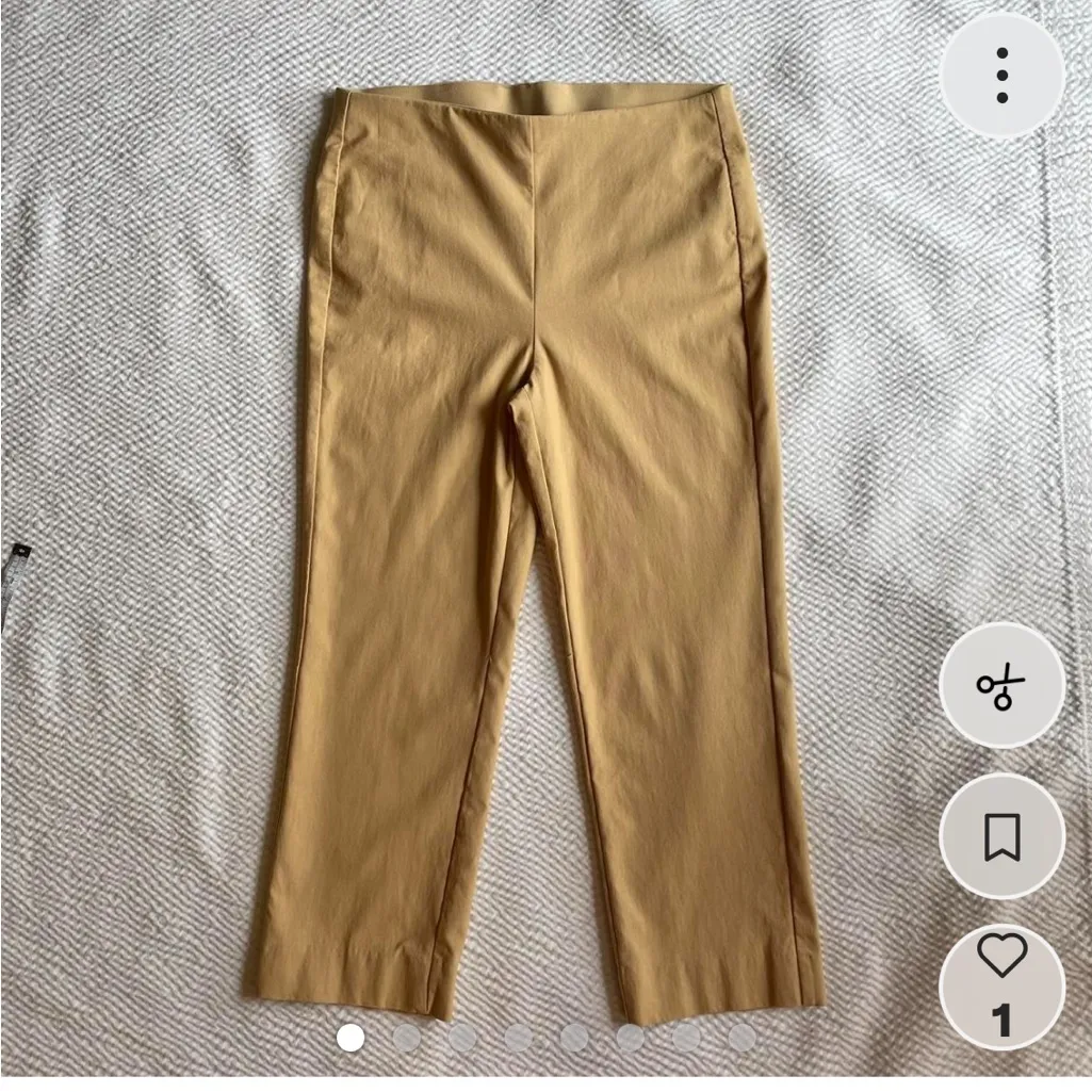 Chico's Tan Ankle Pants - Image 9