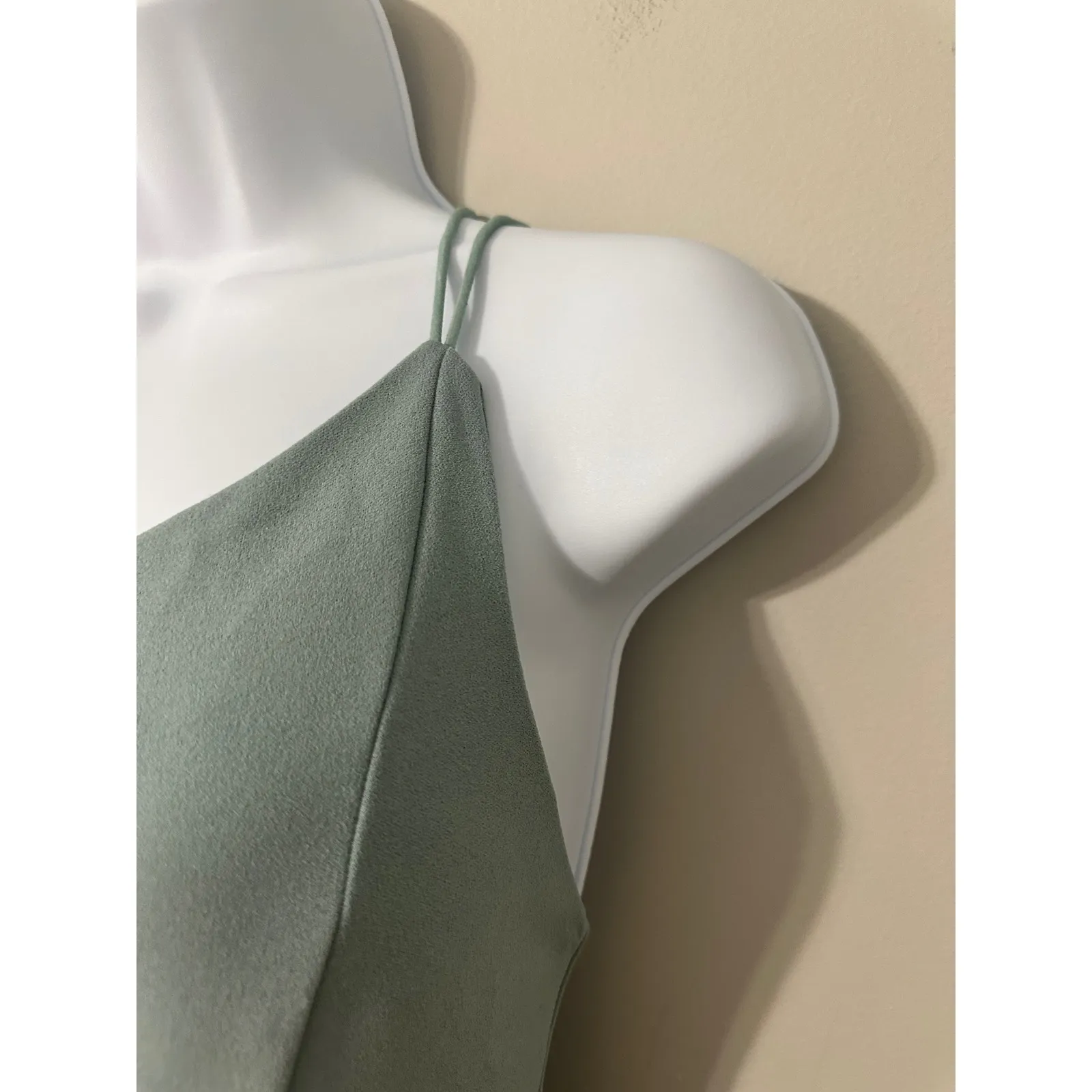 Hello Molly Womens One Shoulder‎ Bodycon Dress Cocktail Party Sage US 4 - Image 4