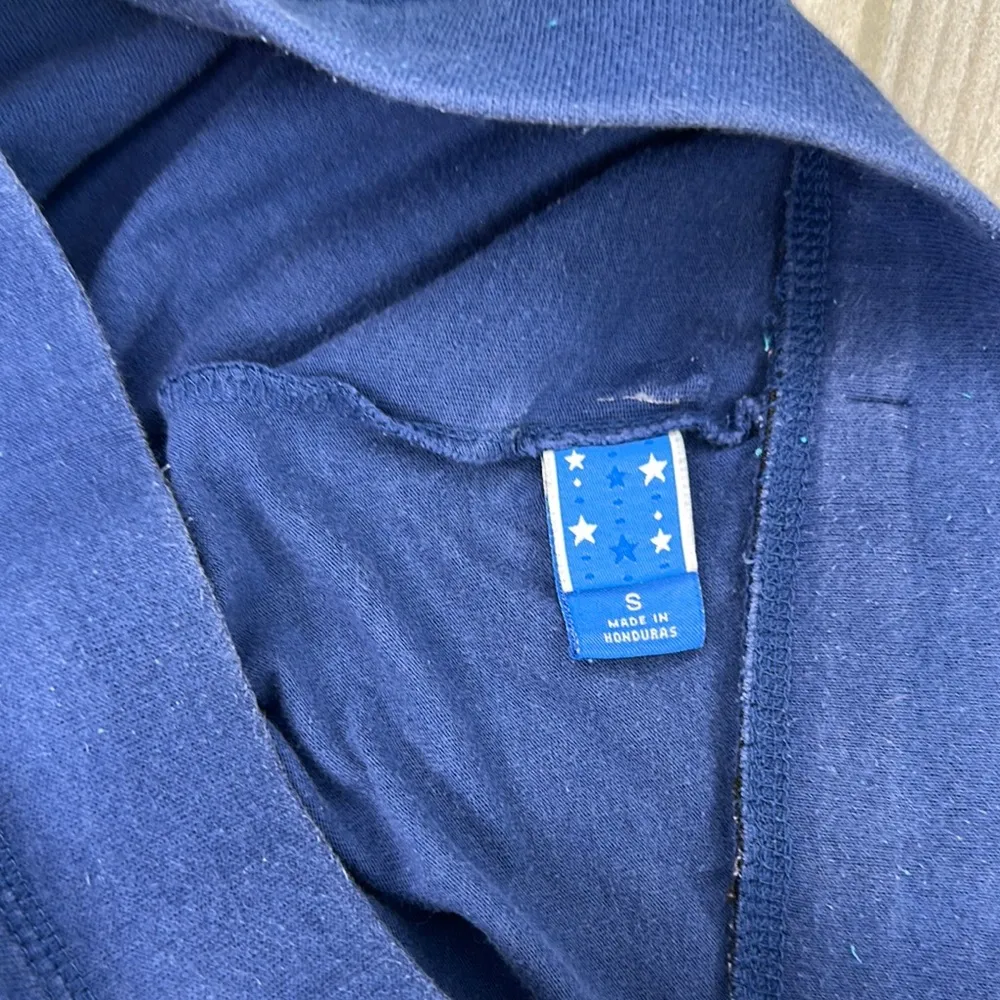 Blue Athletic Shorts with Wide Waistband - Image 2