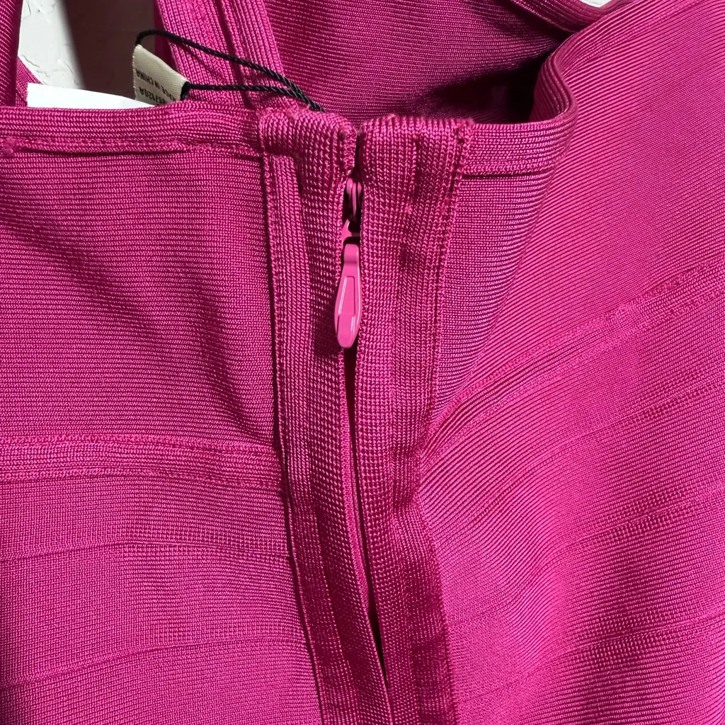 NWOT Herve Leger x Forever 21 Bandage Bodycon One Shoulder Dress Sz XXL - Image 5