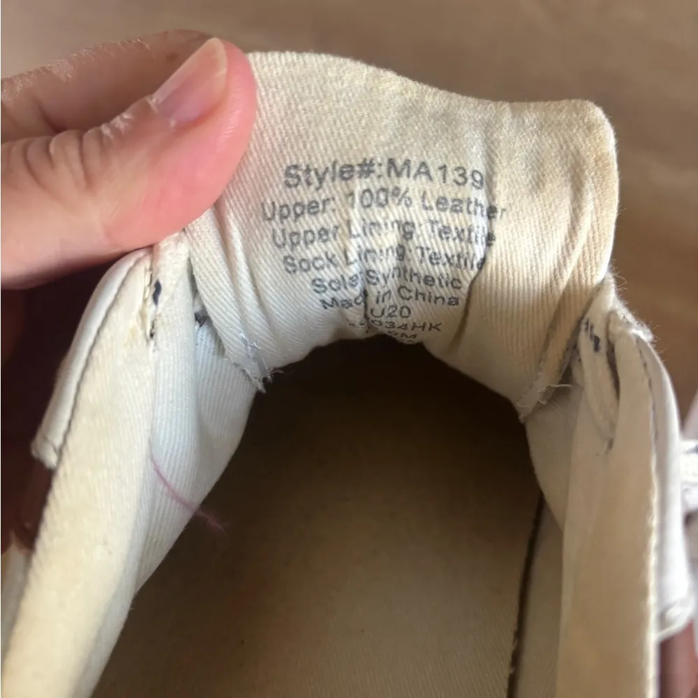 Madewell Sidewalk Low-Top Sneakers in Leather and Suede Size 9 - Image 4