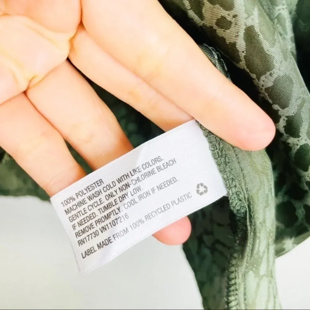 A NEW DAY Olive Green Leopard Print Blouse‎ PLUS SIZE XXL - Image 8