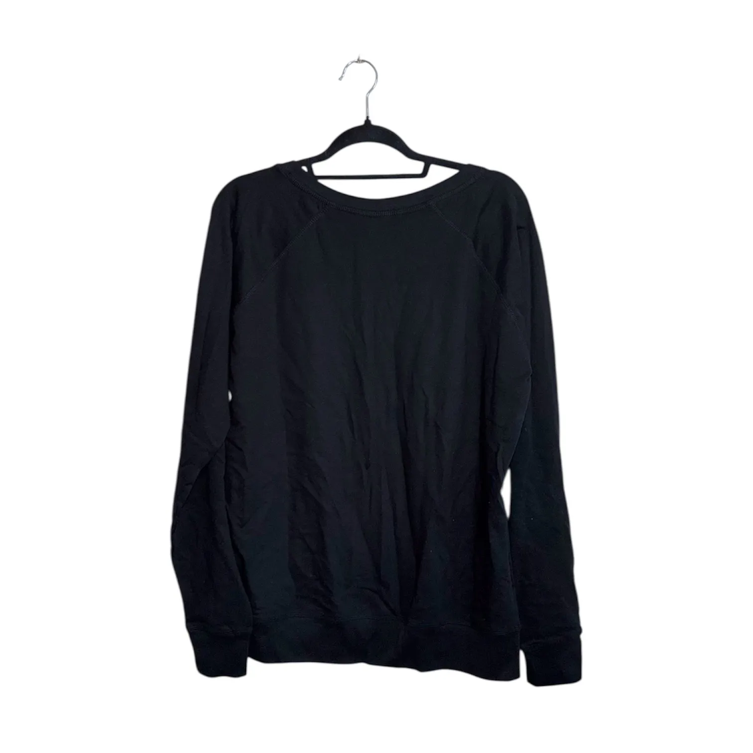 The Grinch Coffee and Dog Graphic Top Black Long Sleeve Christmas - Image 5