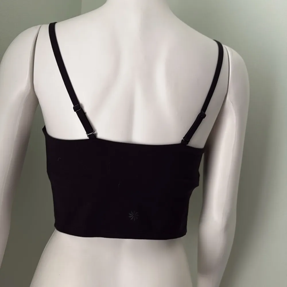 Athleta cinch long line bra black medium - Image 7