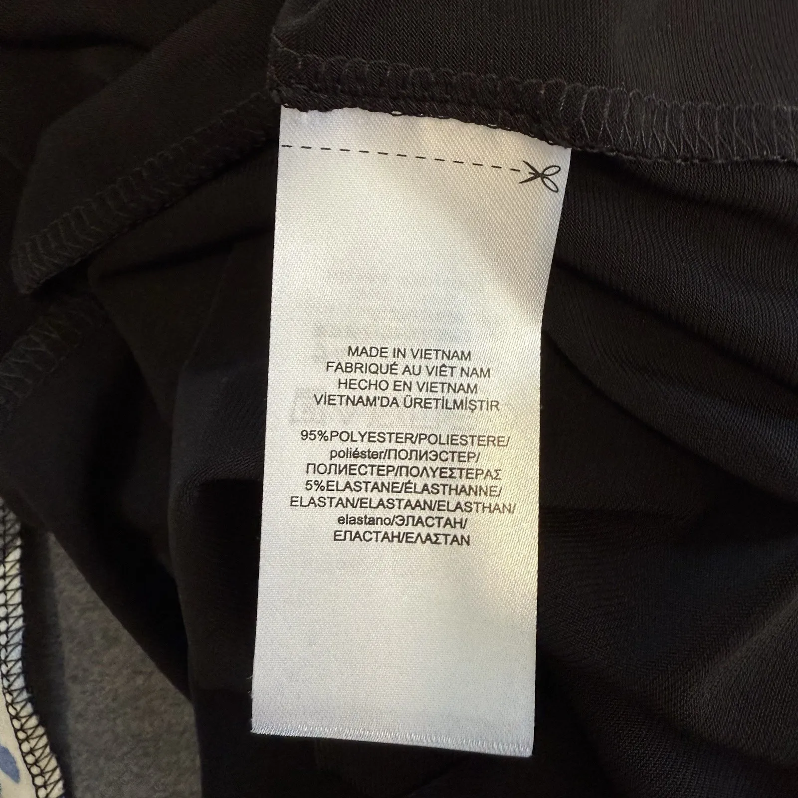 Ralph Lauren Blue Floral Bell Sleeve Stretch Jersey‎ Shift Dress Size 14 - Image 15