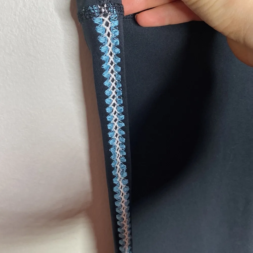 Nike Black Training Yoga Crochet Tights Leggings size XXL - Image 10